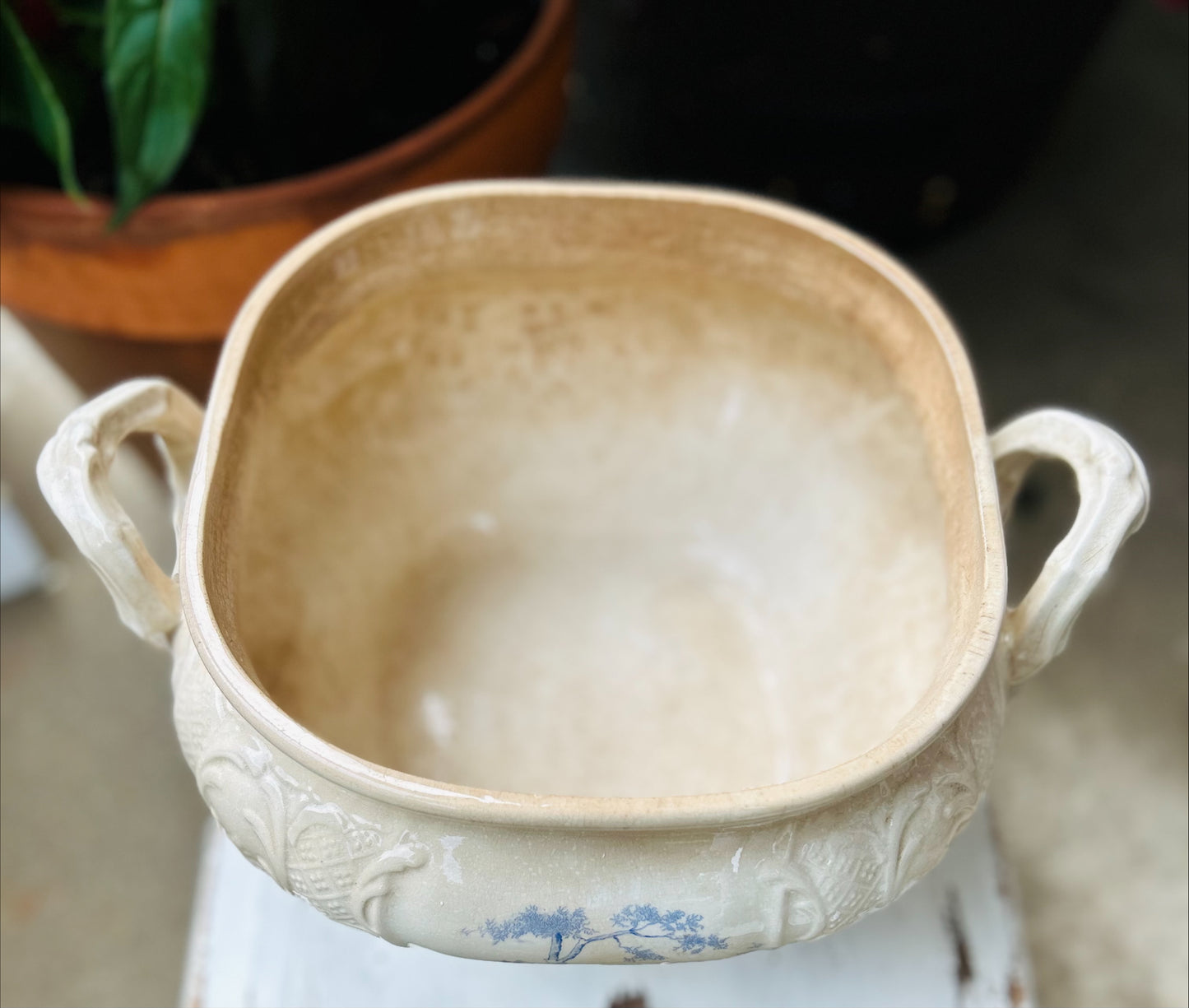 Landskap Gustafsberg Soup Tureen From Sweden