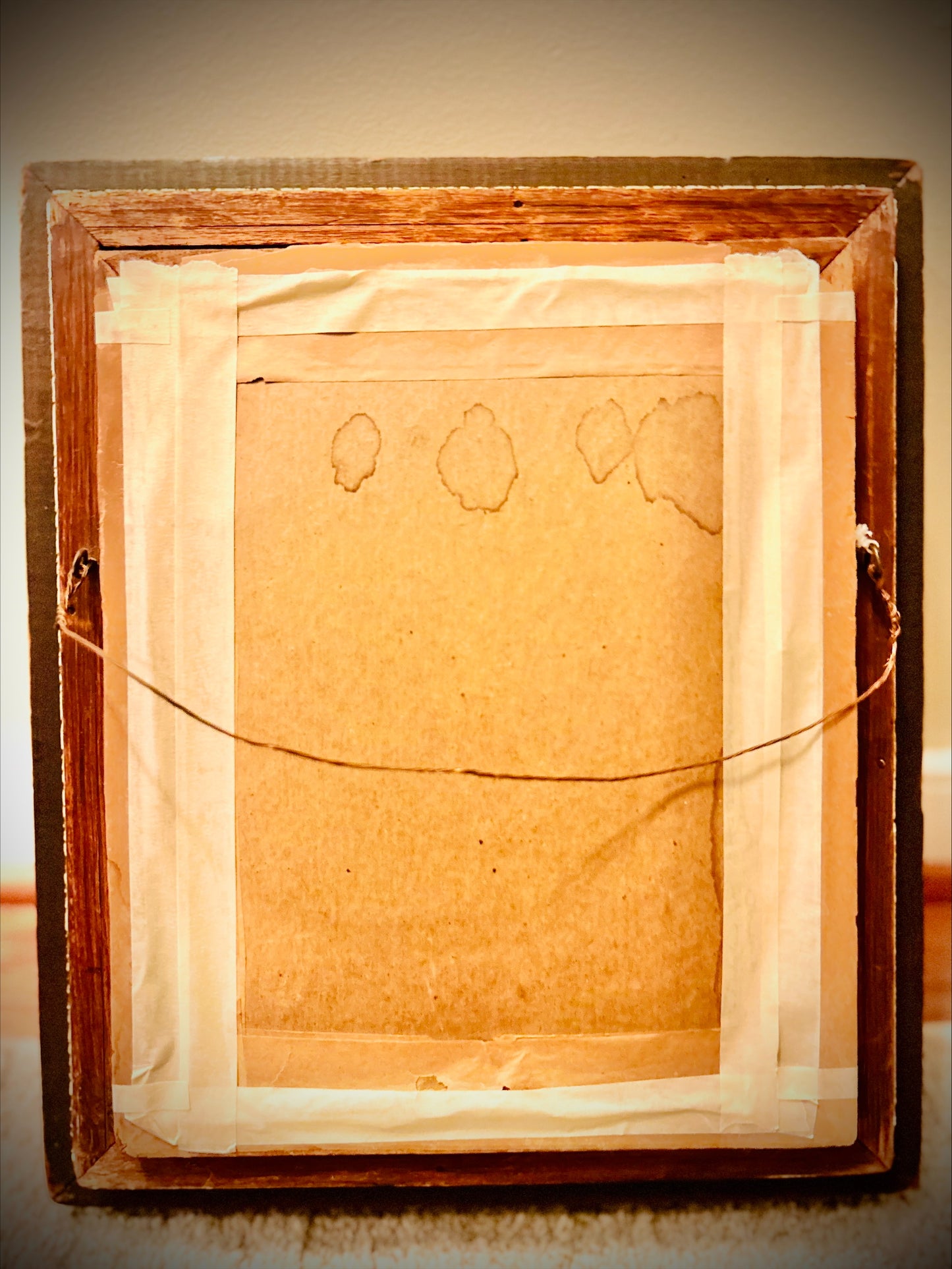 Portrait of a Woman Print in an Antique/vintage frame