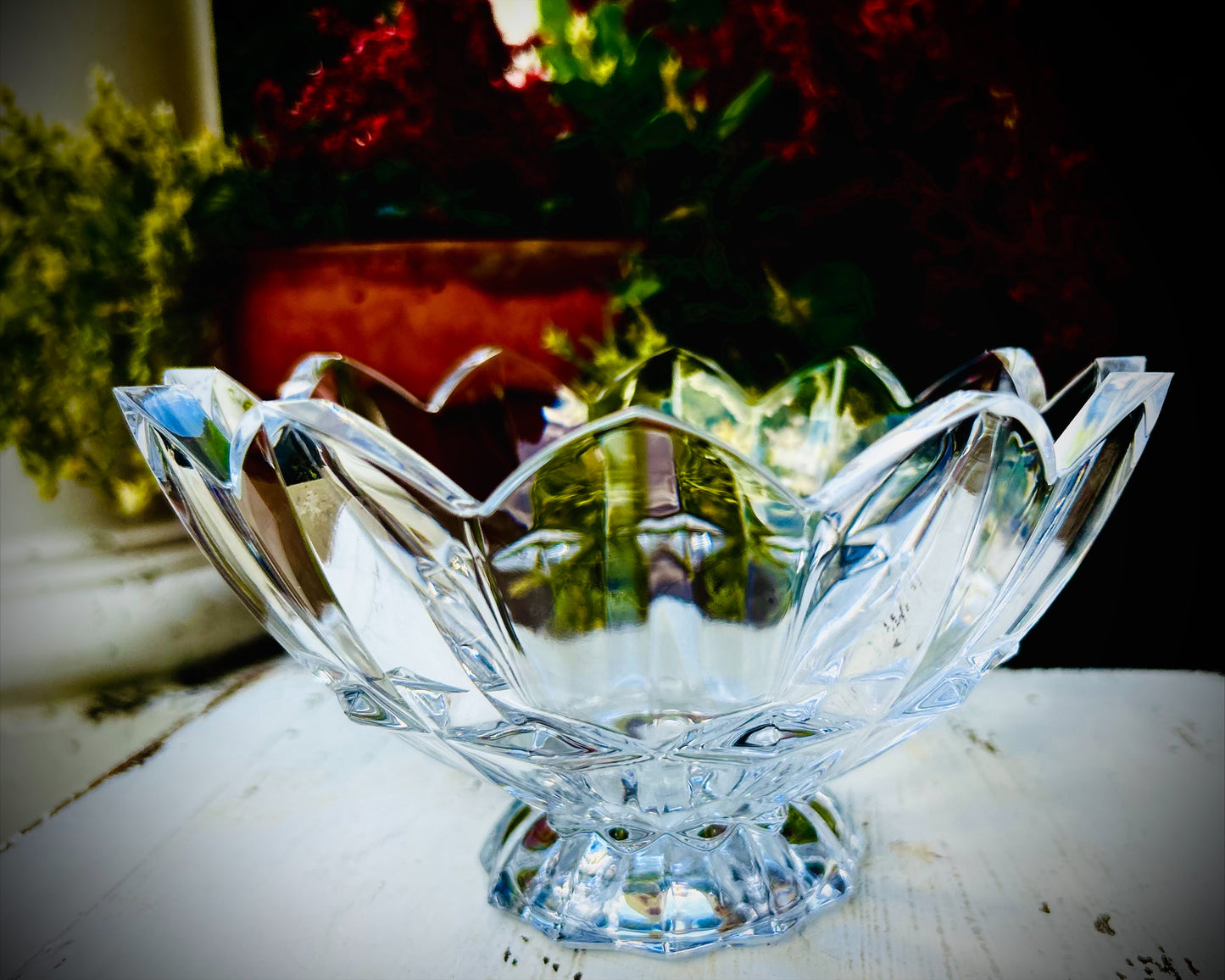 Mikasa Royal Crown Crystal Bowl