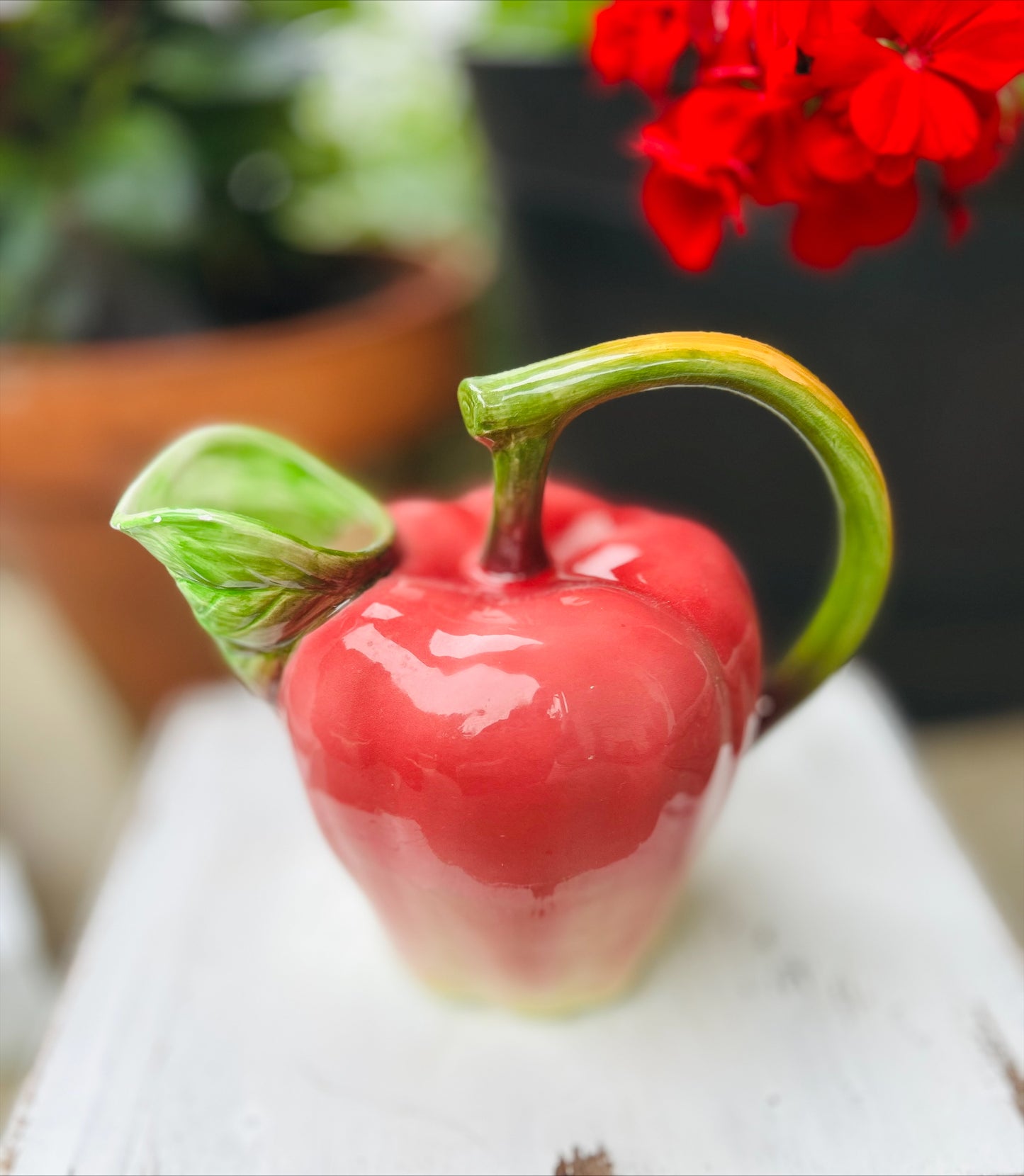 Vintage Apple Pitcher