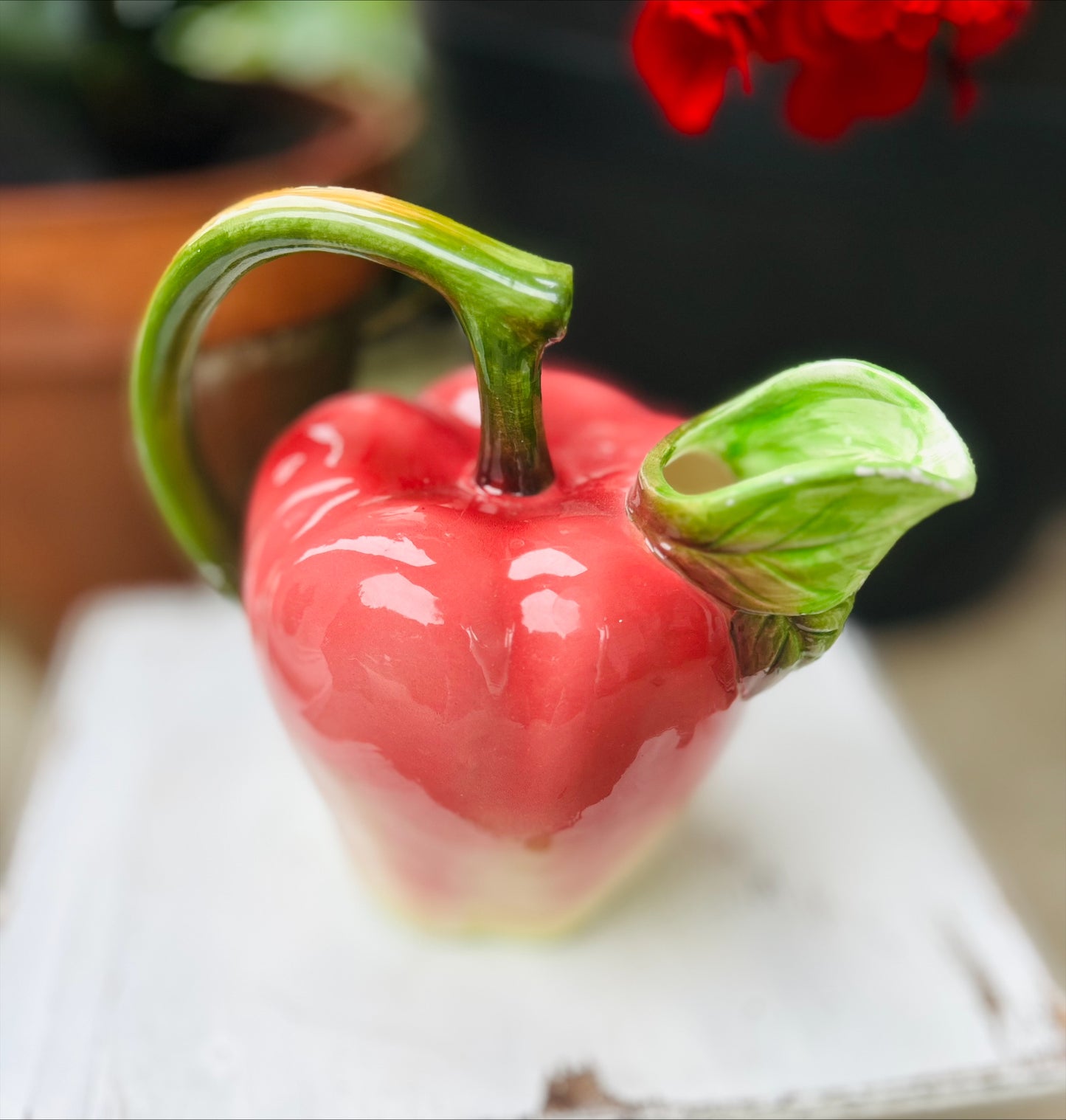 Vintage Apple Pitcher