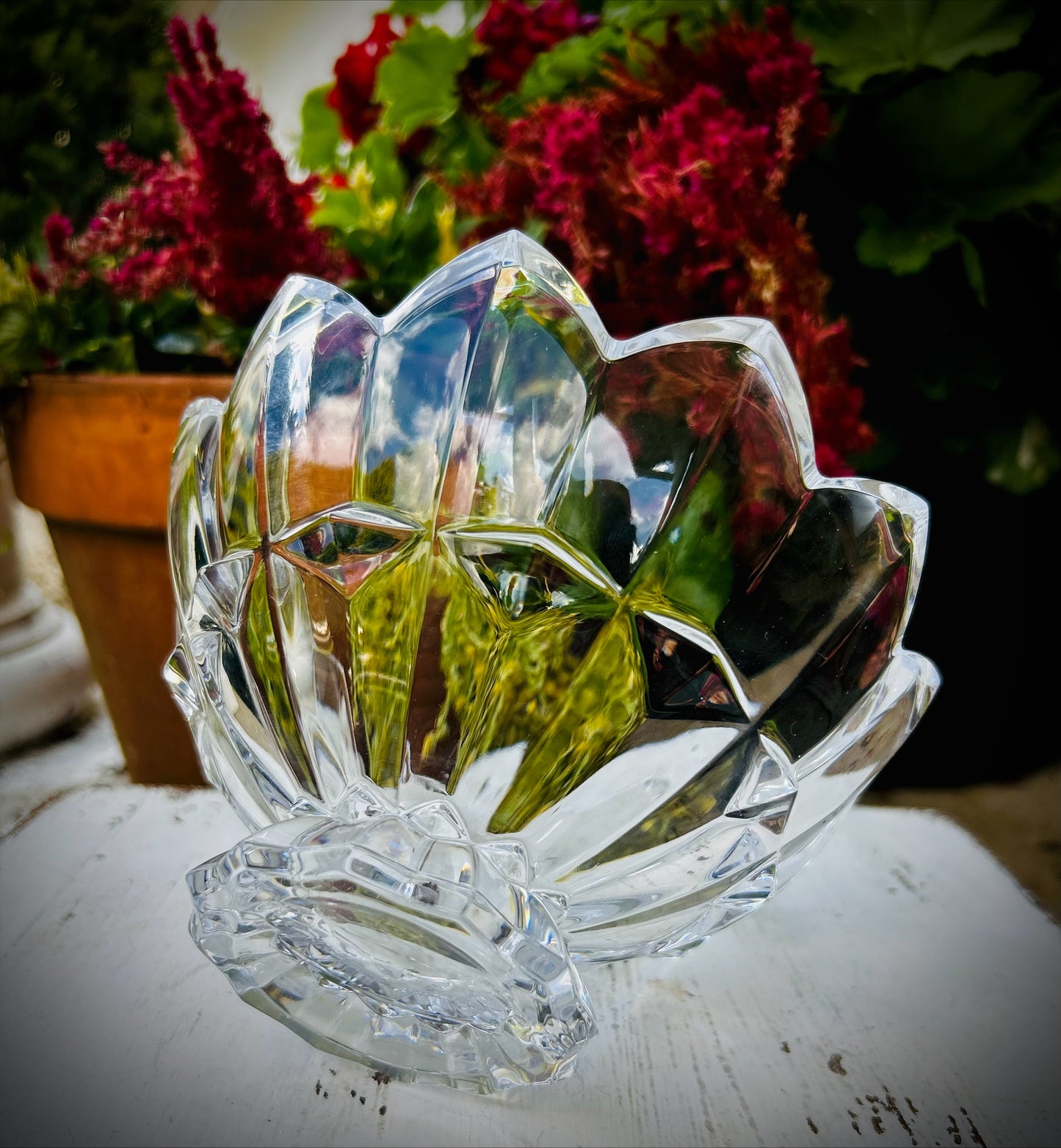 Mikasa Royal Crown Crystal Bowl