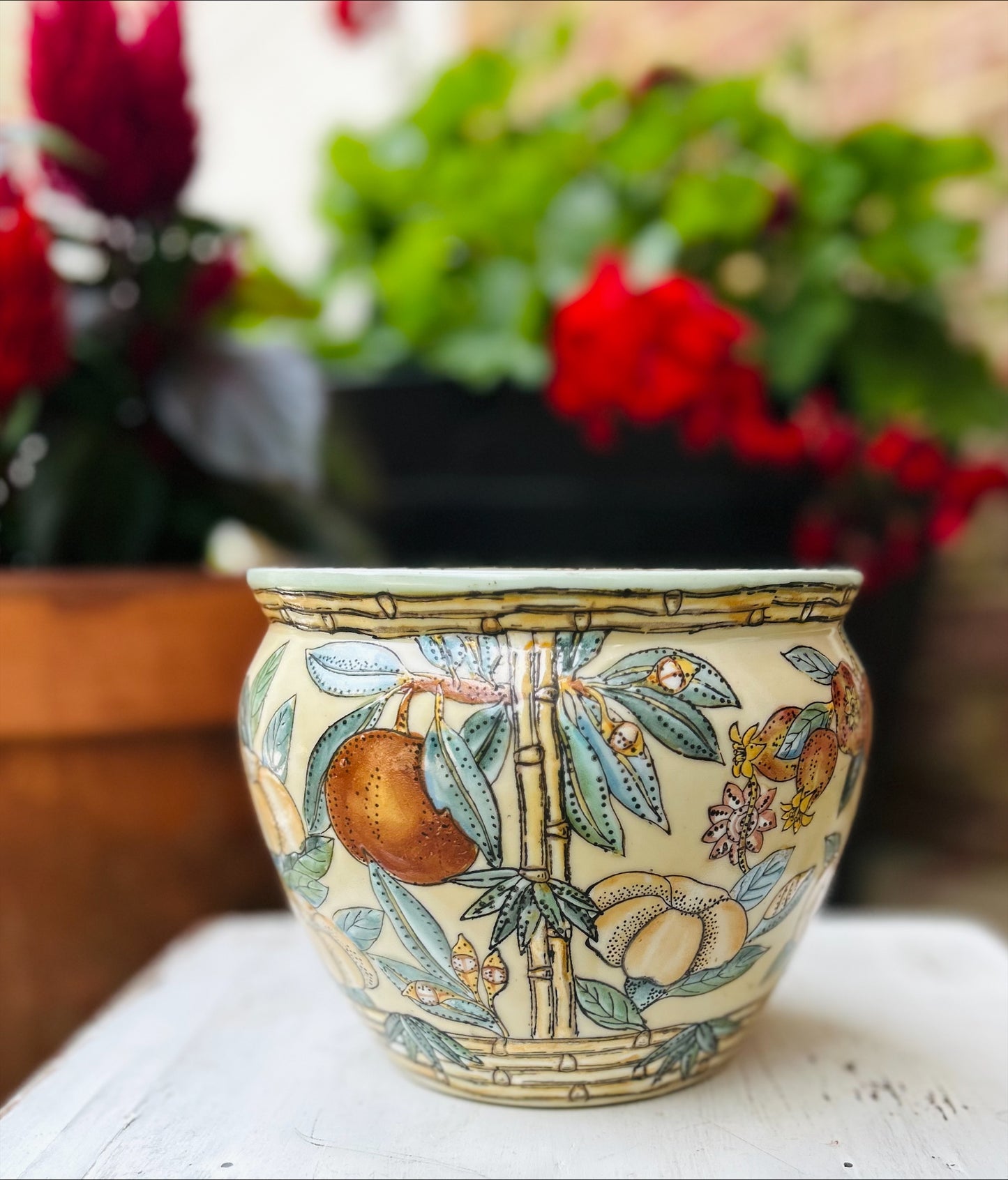 Andrea By Sadek "Blooming Fruit" Planter