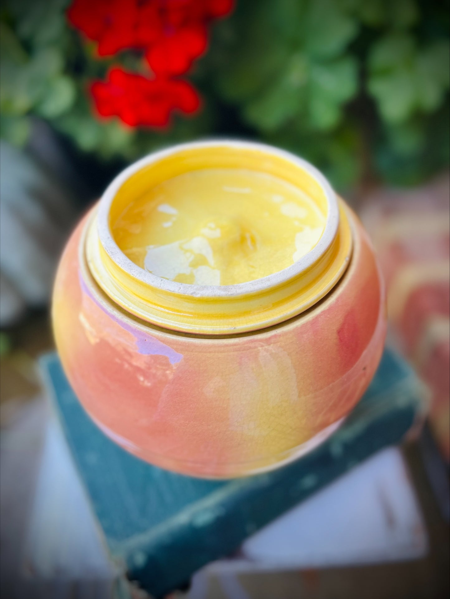 Blushing McCoy Apple Cookie Jar