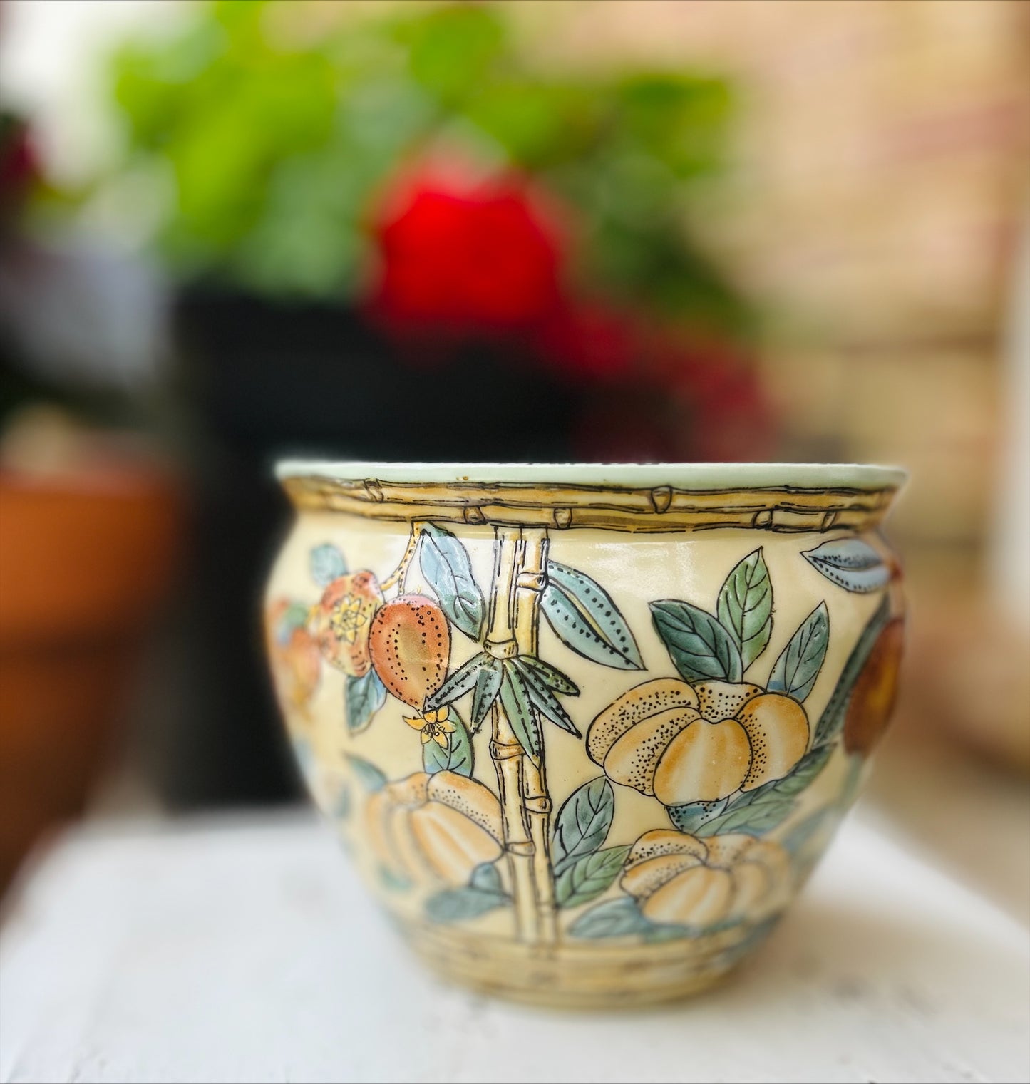 Andrea By Sadek "Blooming Fruit" Planter
