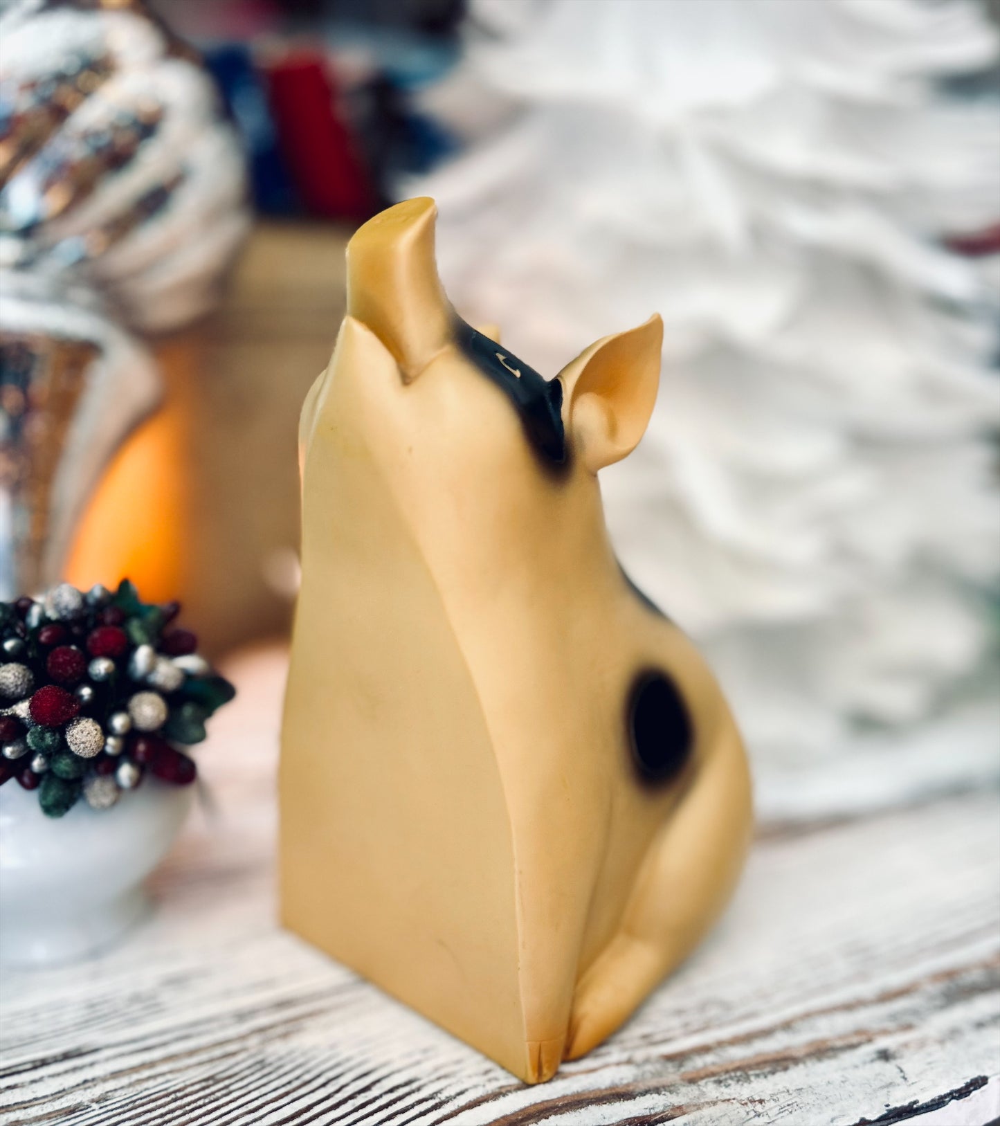 Vintage Piggy Bank Bookends