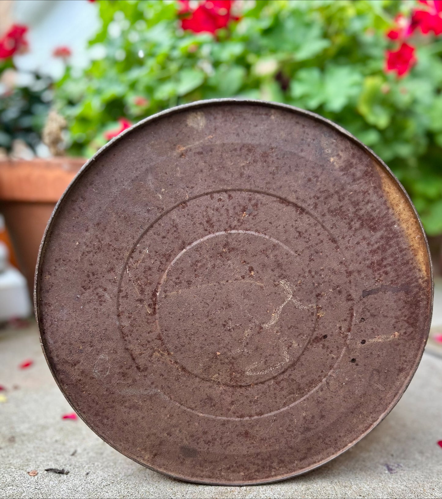 Bachman Vintage Oven Fresh Pretzels Large Tin Can