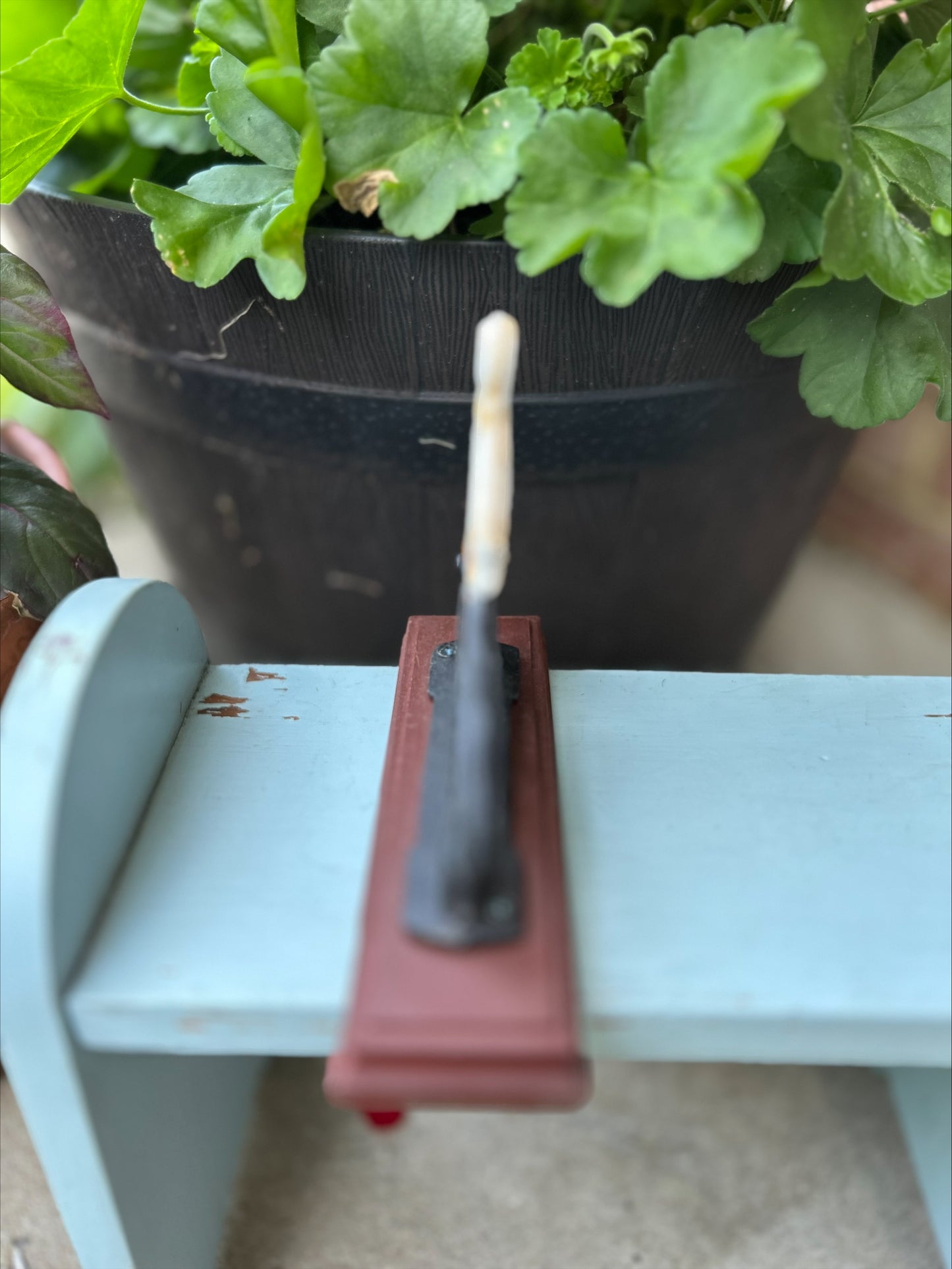 Vintage Cast Iron Duck Nutcracker on Wood Base