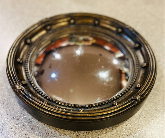 Vintage Bombay Company American Federal Round Convex Mirror